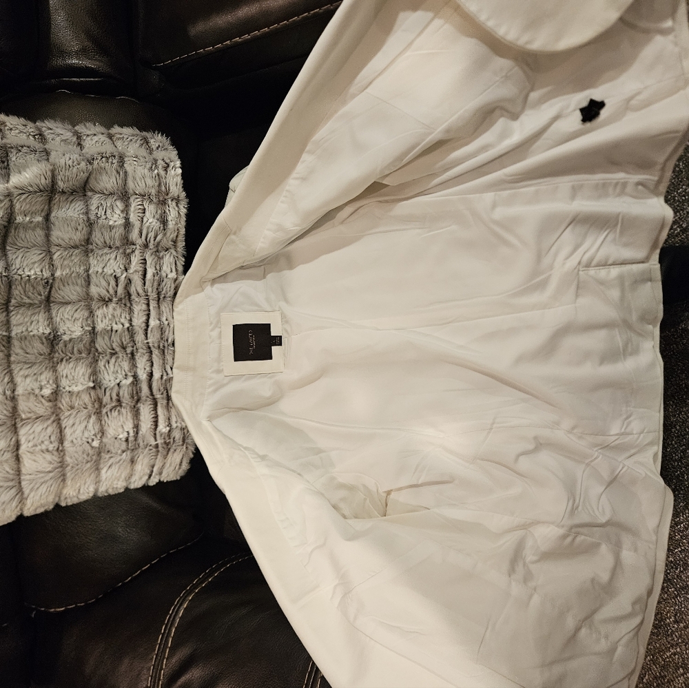 Women's SIZE L Fully White Lined SUMMER BLAZER  From "The LIMITED" - Picture 8 of 10
